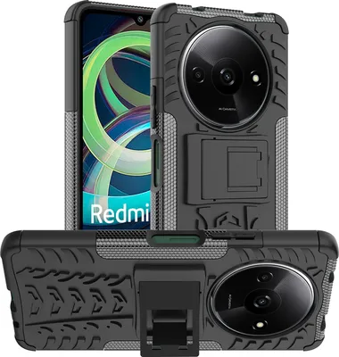 Produktbild von Hülle für Xiaomi Redmi A3 Handyhülle Handy Tasche Case Cover Schale TPU Bumper in Schwarz