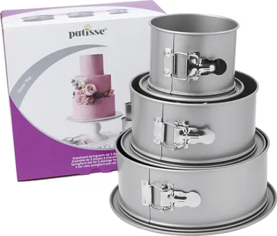 Obrázek produktu pro Patisse sada 3 vysokých dortových forem P03525