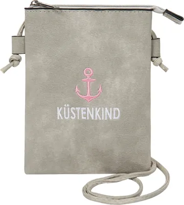 Produktbild von Leoberg Crossbag Tasche aus Kunstleder - Umhängetasche in 313134-Grau-34