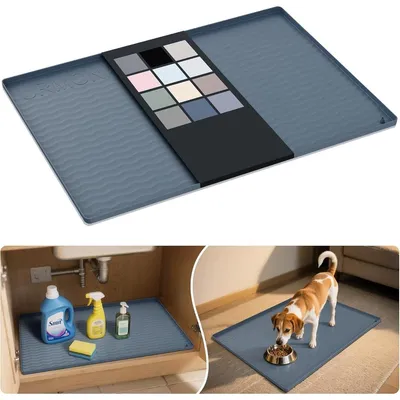 Productafbeelding van Lekbak onderkast - Siliconen - 55 x 55 cm - Waterdicht