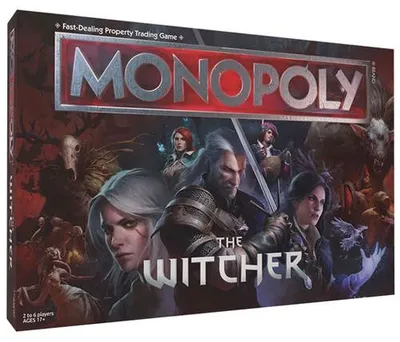 Obrázok produktu pre Monopoly - stolová hra Zaklínač Stolová hra