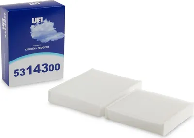 Produktbild von UFI 53.143.00 Innenraumfilter Pollenfilter passend für PEUGEOT 2008 Kombi (CU)