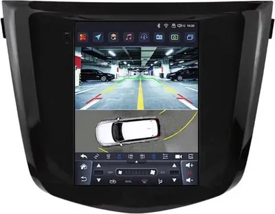 Produktbild von Autoradio mit Bluetooth und CarPlay für Nissan Qashqai J11 / X-Trail T32 (2013–2017) – Kompatibel mit Apple und Android – Stereoanlage – Navigationssystem