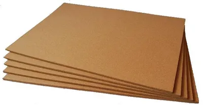 Produktbild von Korkplatte DR, 94 × 63,5 cm, Stärke 10 mm, Tafeln, Vitrinen