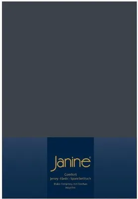 Produktbild von Janine Topper Spannbetttuch, Spannbettlaken in allen Größen und Farben 180 cm x 200 cm x 200 cm x 220 cm titan