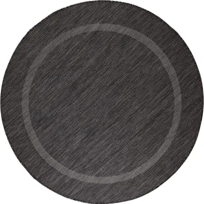 Produktbild von Outdoor Teppich RELAX Schwarz 200 cm Rund