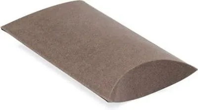 Zdjęcie produktu dla Pudełko Ozdobne Prezentowe Kartonik Poduszka 250x165x50 Brązowe L