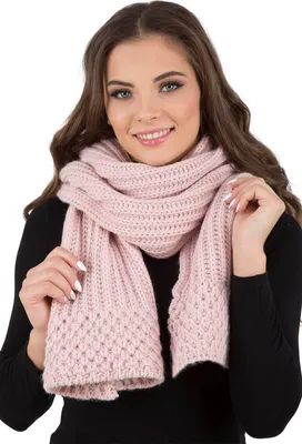 Produktbild von Vivisence Winterschal Damen einheitsgröße - Klassisch schal frauen XXL Strickschal kuschelig Aus warme Garn Halsbedeckung an winter und herbst - Rosa
