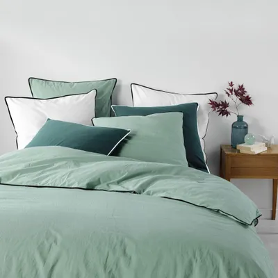Obrázek produktu pro Bavlněné povlečení LINETTE, 240 x 220 cm, zelené