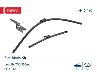 Produktbild von DENSO Scheibenwischer Vorne für FORD Fiesta Mk7 Schrägheck Rahmenlos
