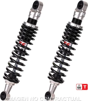 Image de Amortisseur arrière stéréo de la série E302 adaptable sur Yamaha XJ 650 T Turbo (82-84) RE302-320T-33-88