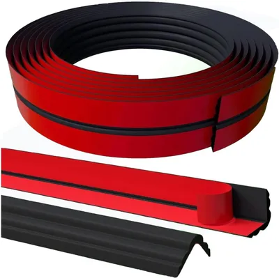 Imagen del producto de Moldura decorativa autoadhesiva, resistente, flexible, de color , 5 metros x 4 centímetros