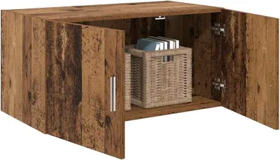Obrázok produktu pre vidaXL Nástenná skrinka z regenerovaného dreva 80 x 42,5 x 40 cm materiál na báze dreva