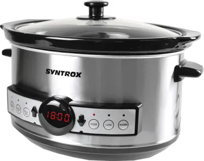 Produktbild von Syntrox Germany Digitaler Slow Cooker 3,5 Liter mit Timer