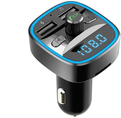 Immagine prodotto di Adattatore Bluetooth per autoradio con funzione vivavoce e due porte USB di ricarica