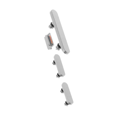 Produktbild von Clappio, Power-, Lautstärketaste und Stummschalttaste f. iPhone 13 / 13 Mini, Weiß