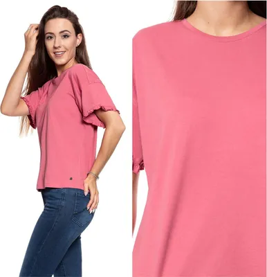 Produktbild von MUSTANG Damen, T-Shirt ALINA C, S, Rosa, sport, tshirt, shirt
