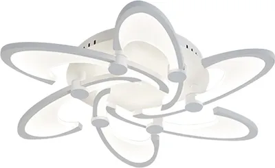 Zdjęcie produktu dla 6-głowicowa lampa sufitowa lampa sufitowa artystyczny kwiat LED