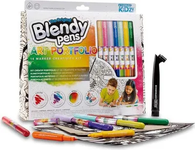 Obrázok produktu pre Famosa Blendy Art Portfolio pero s plsteným hrotom viacfarebné viacfarebné jedna veľkosť
