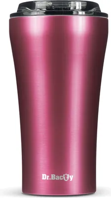 Zdjęcie produktu dla Kubek termiczny na kawę Dr.Bacty Apollo 2.0 - 360 ml - Pink