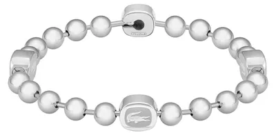 Produktbild von Lacoste Armband mit Schmuckperlen für Herren Kollektion VIGOR aus Edelstahl und