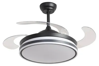 Immagine prodotto di Ventilatore da soffitto con luce LED e telecomando Ganuwa 107 cm