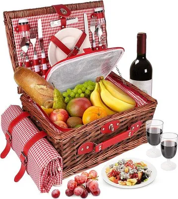 Produktbild von Picknicktasche - Außenessen - Picknick - Tasche - Sommer - nachhaltig
