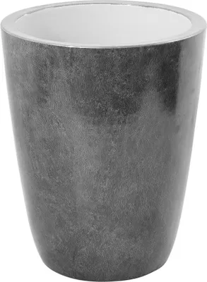 Produktbild von Fink MELUA, Vase, Porzellan, grau, silberfarben, H. 37 cm, D. 29 cm 120005