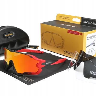 Obrázok produktu pre Polarizačné Športové Okuliare Na Bicykel 3 Vymeniteľné Šošovky