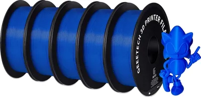 Obrázek produktu pro 3D filament, materiál PETG, průměr 1,75 mm, modrý