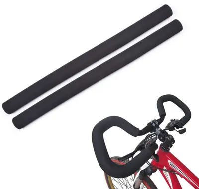 Produktbild von Lenkergriff, Stoßdämpfender Schaumstoff, 50 cm, Schwarz, für Mountainbike