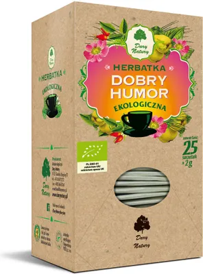 Zdjęcie produktu dla HERBATKA DOBRY HUMOR(25 x 2 g) 50 g - DARY NATURY