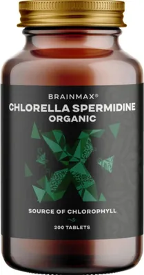 Image de BrainMax Chlorella SpermidineNombre de gélules : 200 comprimés