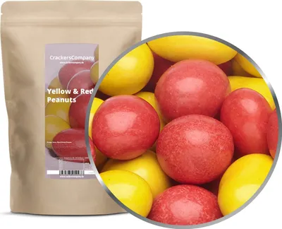 Produktbild von YELLOW & RED PEANUTS ZIP Beutel 750g