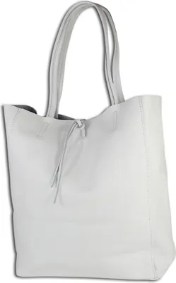 Produktbild von Toscanto Handbags Shopper, weiß Leder OTT112SW