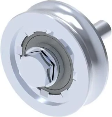 Produktbild von Sellon24® Schiebetorrolle Torrolle U-Rille U-Nut Laufrolle ZN Rollen verzinkt 100 mm