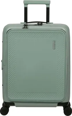 Immagine prodotto di American Tourister carrello con scomparto per laptop Dashpop Spinner 55 / 20 Exp Frontloader Iceberg Green menta