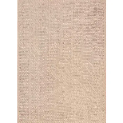 Produktbild von In- und Outdoor Teppich Küchen, Terrassen & Balkon Teppich In Beige, Maße:80x150 cm