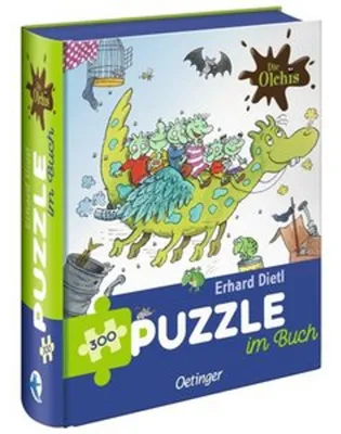 Immagine prodotto di Gli Olchi. Puzzle nel libro. Feuerstuhl. 300 pezzi, formato 48 x 24 cm
