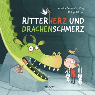 Produktbild von Ritterherz und Drachenschmerz – Mutmach-Buch für Groß und Klein