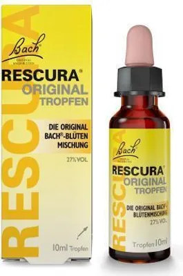 Produktbild von Bachblüten Original Rescura Tropfen m.Alkohol 10 ml