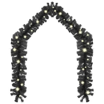 Immagine prodotto di Ghirlanda Natalizia con Luci a LED 10 m Nera