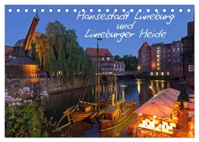 Produktbild von Hansestadt Lüneburg und Lüneburger Heide (Tischkalender 2027 DIN A5 quer), CALVENDO Monatskalender