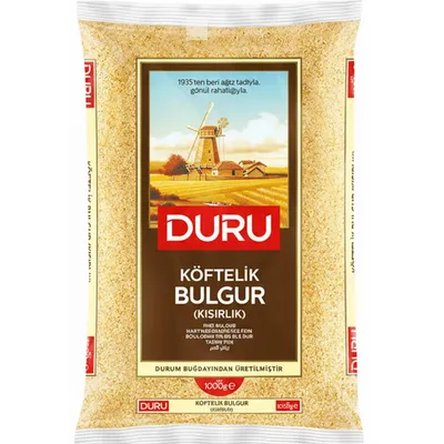 Produktbild von Duru Fein Bulgur Für Köfte & Kisir 1000g - Hartweizengrütze Fein