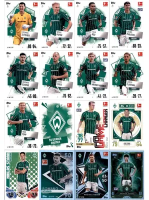 Produktbild von Topps Match Attax Bundesliga - 2025/26 - Mannschaftspaket - SV WERDER BREMEN
