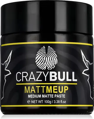 Obrázek produktu pro CrazyBull Matt Meup Medium Matte Paste 100 g