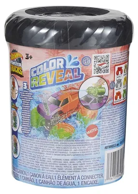 Productafbeelding van Hot Wheels Monster Trucks HJF39, Monster Truck, geschikt voor 3 jaar en ouder, plastic, metaal, verschillende kleuren