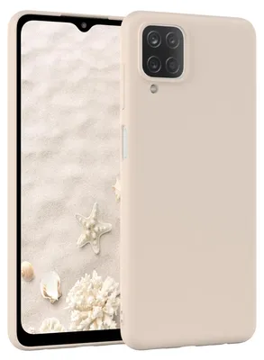 Produktbild von EAZY CASE - TPU Hülle für Samsung Galaxy A12, TPU Case stoßfeste Handyhülle, weiches Cover mit Kameraschutz, Silikonhülle in Natur