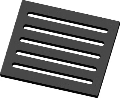 Produktbild von Kaminrost / Ascherost 220x190x10mm passend für Spartherm**