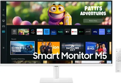 Produktbild von Samsung Smart Monitor M50C 27" VA FHD 60Hz Weißer Monitor (2023)